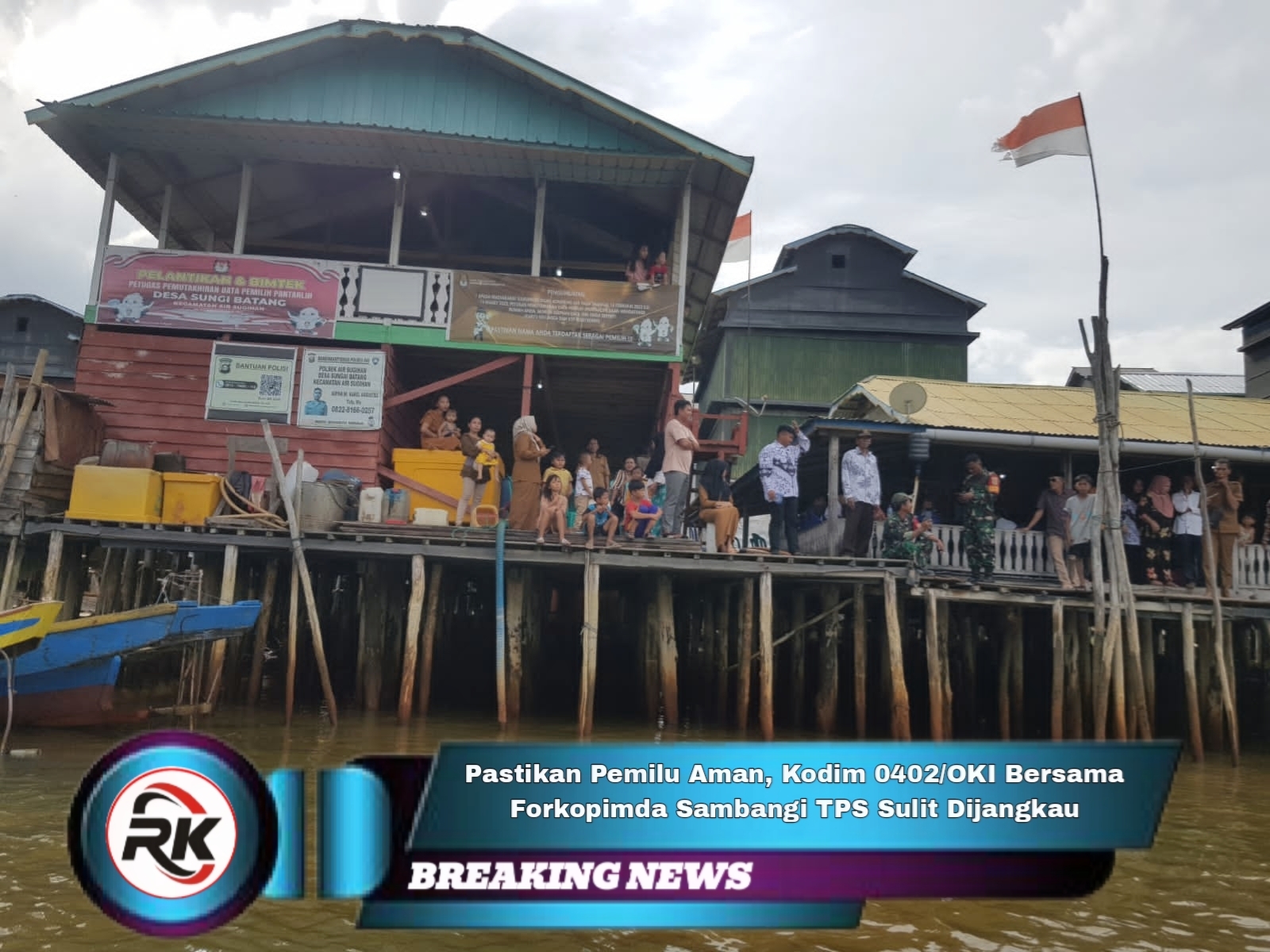 Desa Sungai Batang, Kecamatan Air Sugihan, Kabupaten OKI