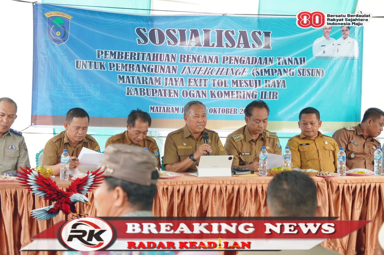 Akses Tol Mataram Jaya: Pemkab OKI Gandeng Warga, Percepat Konektivitas dan Ekonomi Wilayah Timur