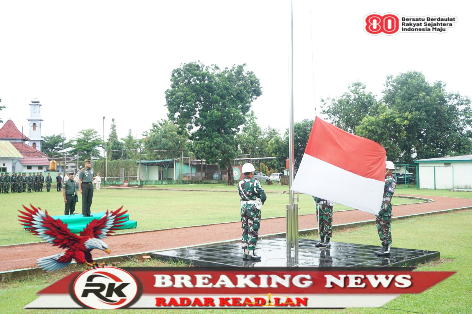 Kobarkan Semangat Persatuan, Dandim 0402/OKI-OI: "Solidaritas Pilar Utama Kemajuan Bangsa!"
