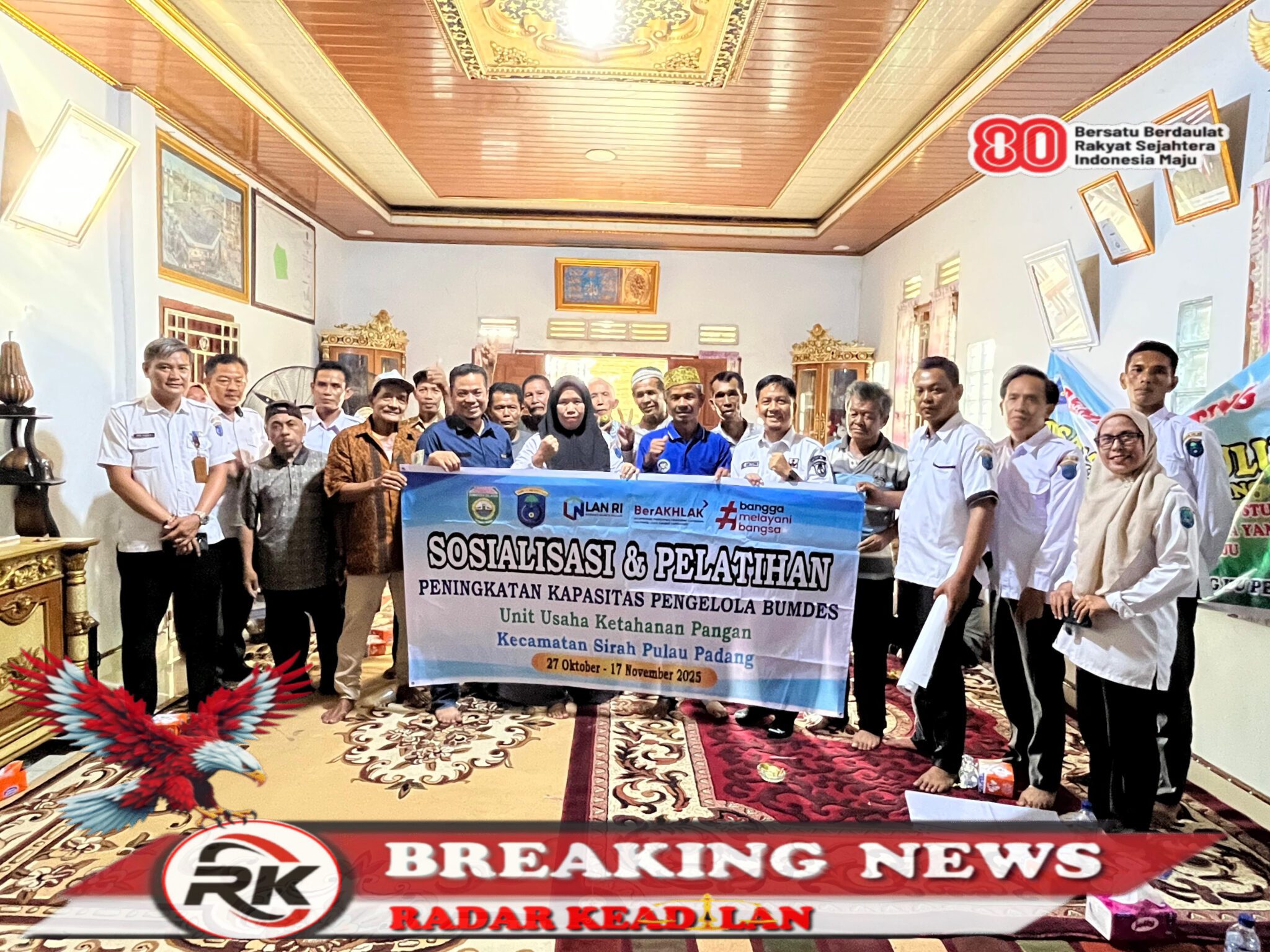 Kecamatan SP Padang Tingkatkan Kualitas Pelayanan Publik Melalui Penguatan BUMDes