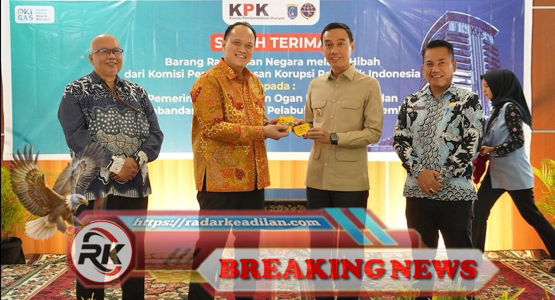 KPK Hibahkan Aset Rampasan ke Pemkab OKI: Pelayanan Publik Semakin Optimal!