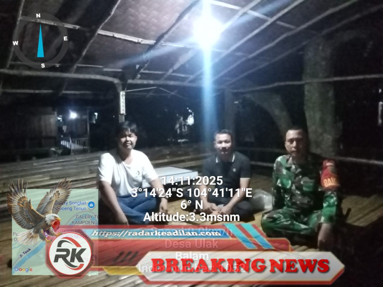 Siskamling Pedamaran VI: Ketika TNI dan Warga Bersatu, Keamanan Desa Meningkat Signifikan!