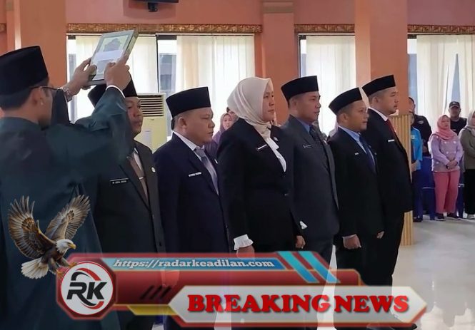 Enam Pejabat Tinggi Pratama OKI Resmi Dilantik: Momentum Penguatan Birokrasi dan Pelayanan Publik