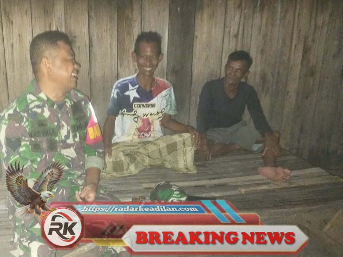 Sinergi TNI-Warga Desa Ketiau Jaga Keamanan Malam – Wilayah Aman, Masyarakat Merasa Terlindungi