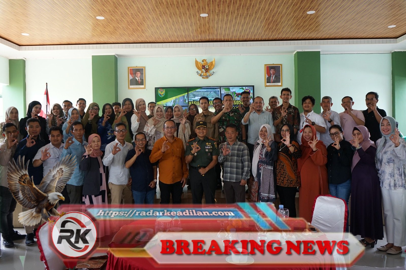 Bongkar Potensi UMKM! Kodim 0402/OKI-OI Gelar Komsos Kreatif 2025 ā Ekonomi Daerah Siap Melompat dengan Inovasi!