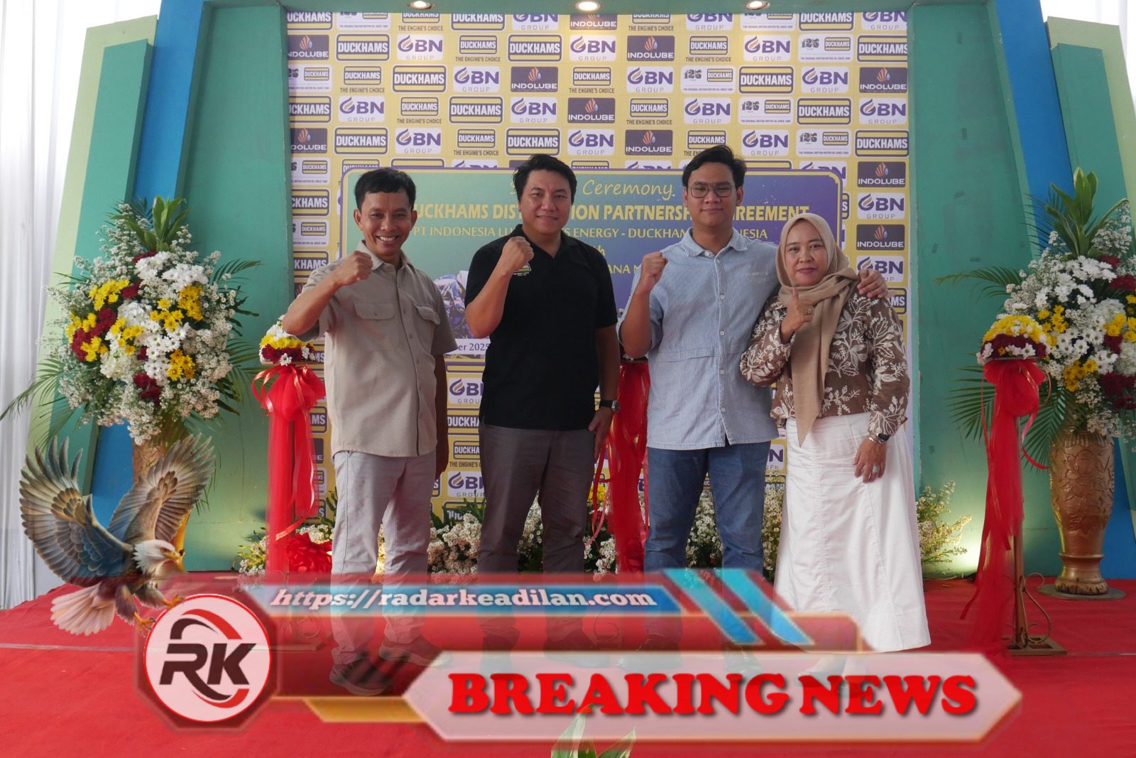 Duckhams Perluas Pasar Nasional, Gandeng PT Grande Bahana Nusa Sebagai Distributor Resmi Jawa Tengah