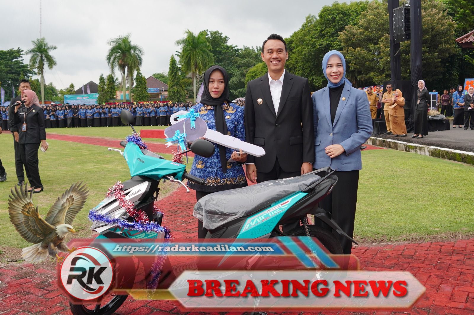 Dari Honorer Jadi ASN: Nurmala Dewi Raih Mimpi dan Hadiah Motor dari Bupati OKI