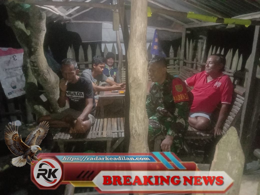 Kolaborasi TNI-Polri dan Masyarakat Desa Lorok Gelar Pengarahan dan Patroli Siskamling, Keamanan Terjaga dengan Tertib