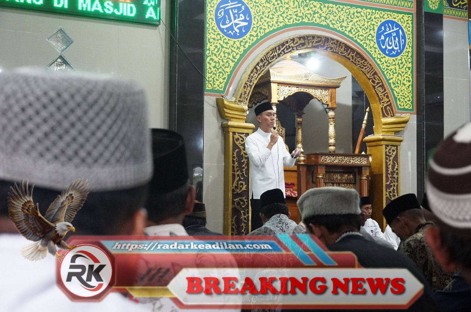 Bupati OKI Awali 2026 dengan Safari Jumat, Turun Tangan Tinjau Rumah Tidak Layak Huni