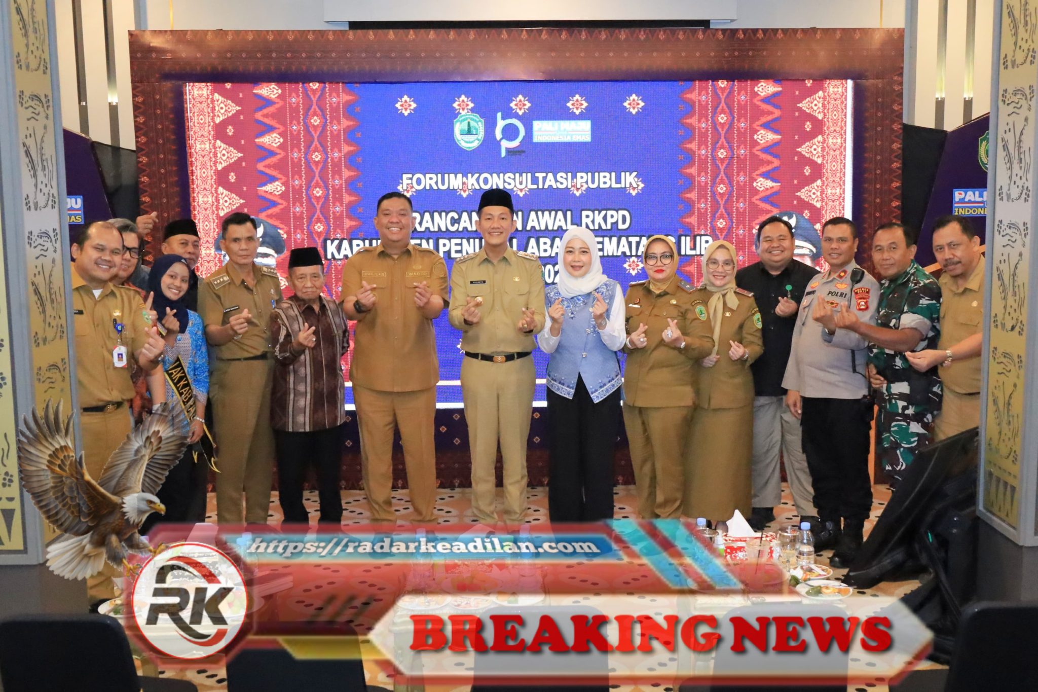 Bappeda Gelar Forum Konsultasi Publik untuk Rancangan RKPD Kabupaten PALI Tahun 2027