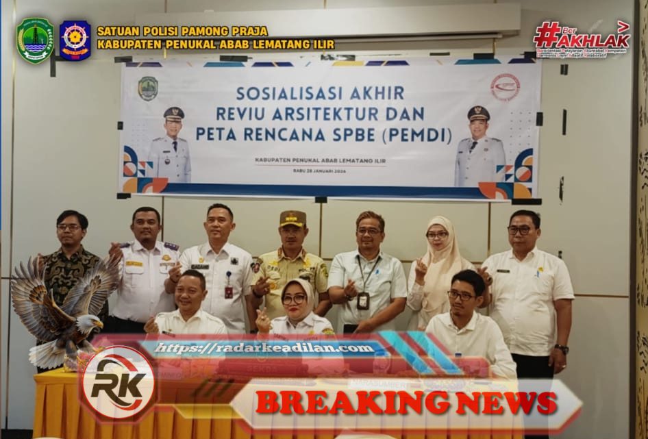 Pemkab PALI Gelar Sosialisasi Akhir SPBE, Targetkan Nilai 3,5 Tahun ini