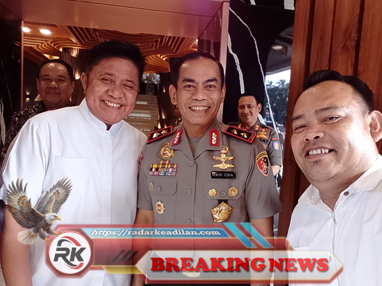 Irjen Pol Andi Rian Pamit ke Pemprov Sumsel, Serah Terima Jabatan Digelar di Jakarta