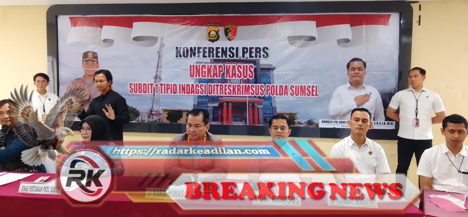 Mafia Pupuk Subsidi Terbongkar di Sumsel, 14 Ton Disita dan 8 Tersangka Ditangkap