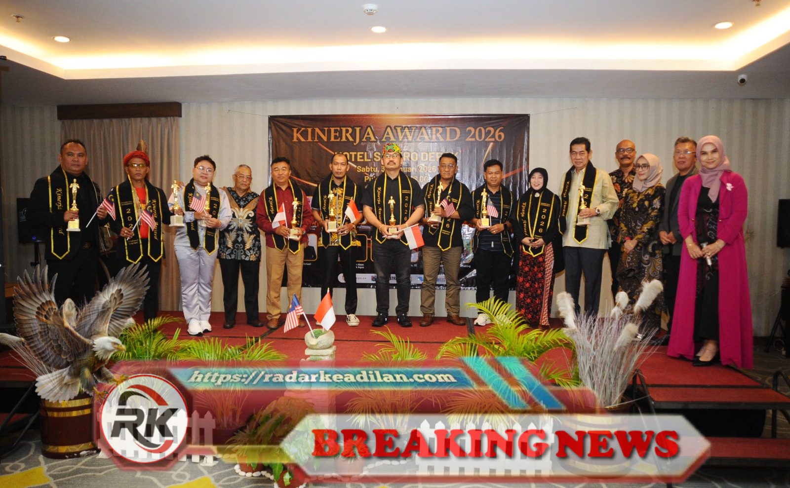 Wartawan Musi Banyuasin Raih Penghargaan Internasional Sebagai Inovator Kewirausahaan Terbaik