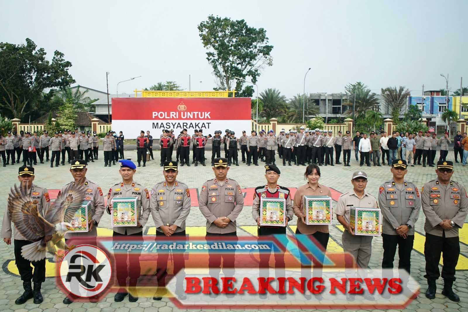 Kapolres OKI Perkuat Solidaritas di Bulan Ramadan: Wujud Apresiasi dan Pelayanan Prima