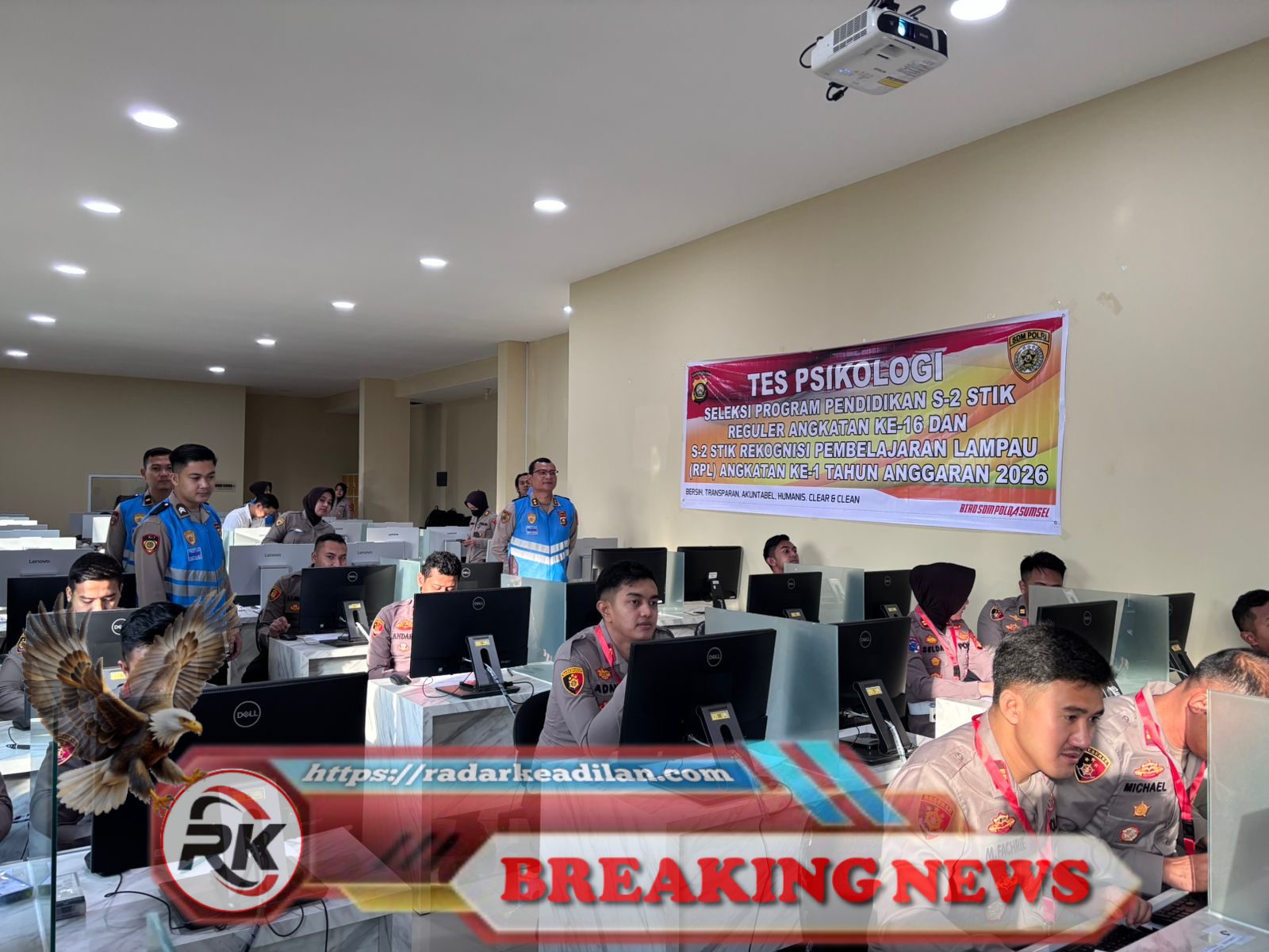 Polda Sumsel Gelar Seleksi S-2 Stik 2026, 13 Personel Bersaing untuk Regenerasi Kepemimpinan Polri