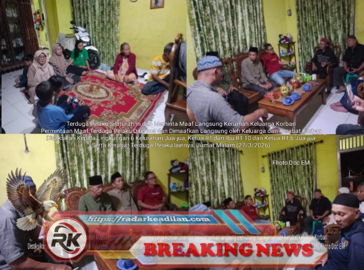 Klarifikasi Terduga Pelaku EM Terkait Berita Viral di OKI, Peristiwa Diluar Jam Kerja dan Sudah Dimaafkan Secara Kekeluargaan