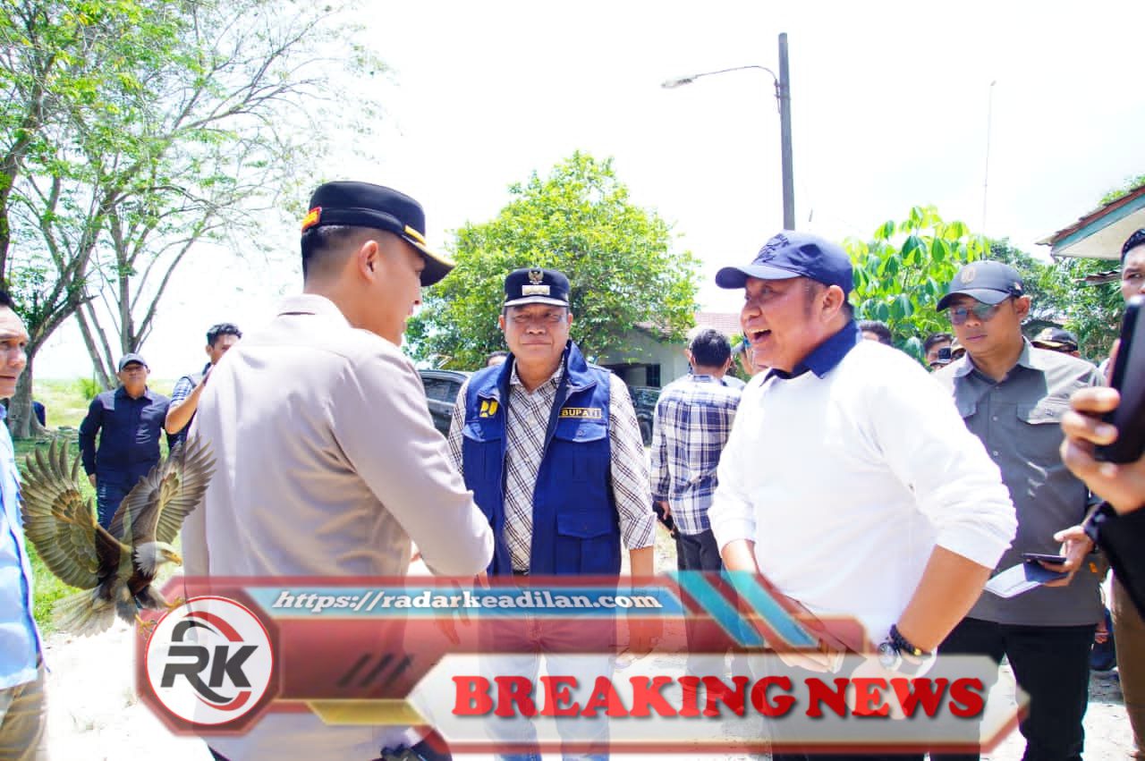 Gubernur Herman Deru Tinjau Lokasi Kebakaran Sumur Minyak Di Muba, Serahkan Bantuan dan Bahas Solusi Jangka Panjang