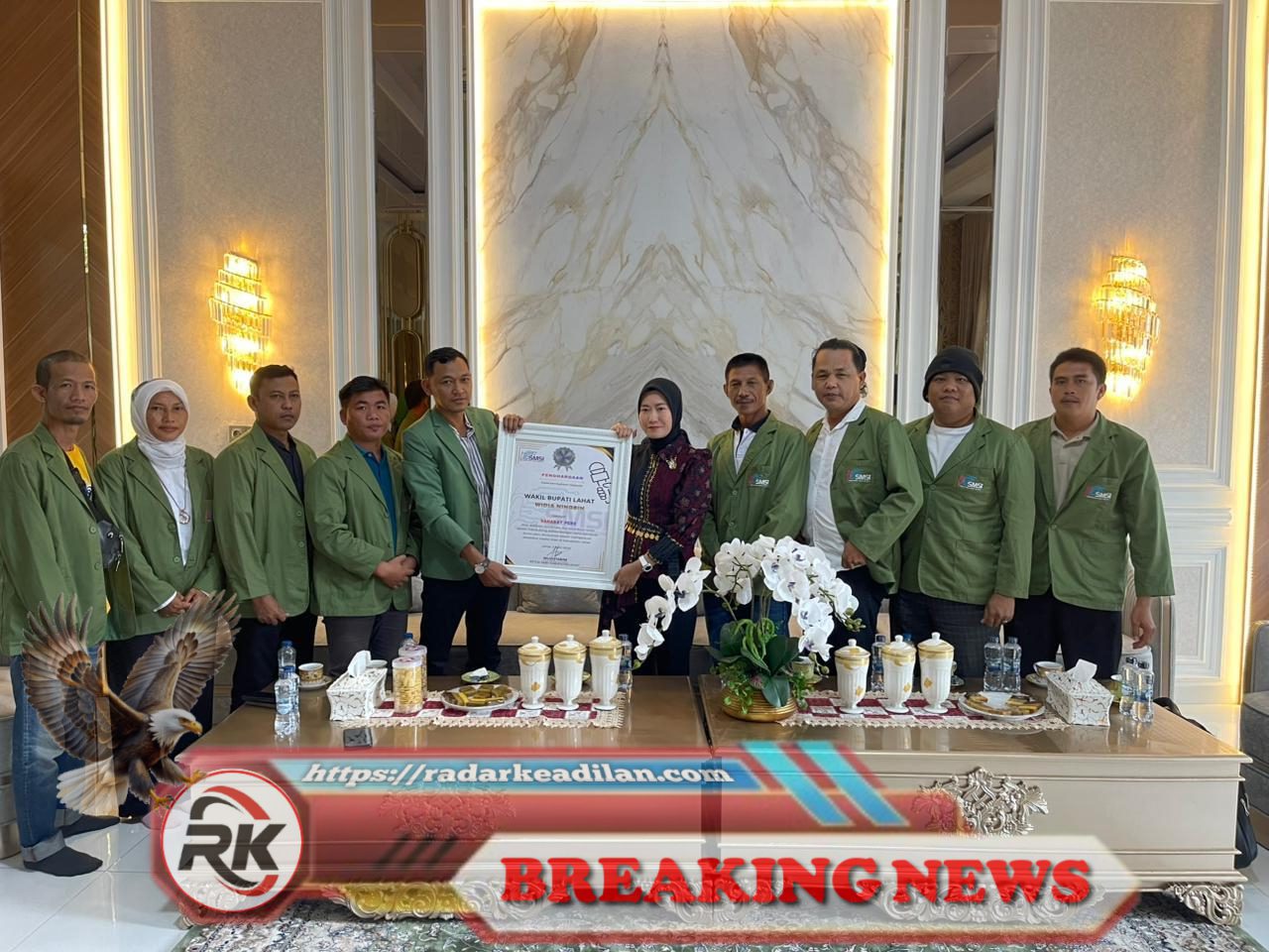 Silaturahmi Hangat, Wakil Bupati Lahat Terima Kunjungan SMSI dan Tegaskan Pentingnya Pers Berintegritas