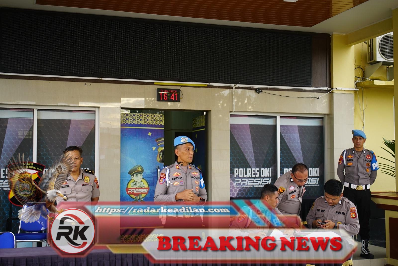 Cegah Penyalahgunaan, Propam Polda Sumsel Cek Senpi Personel Polres OKI