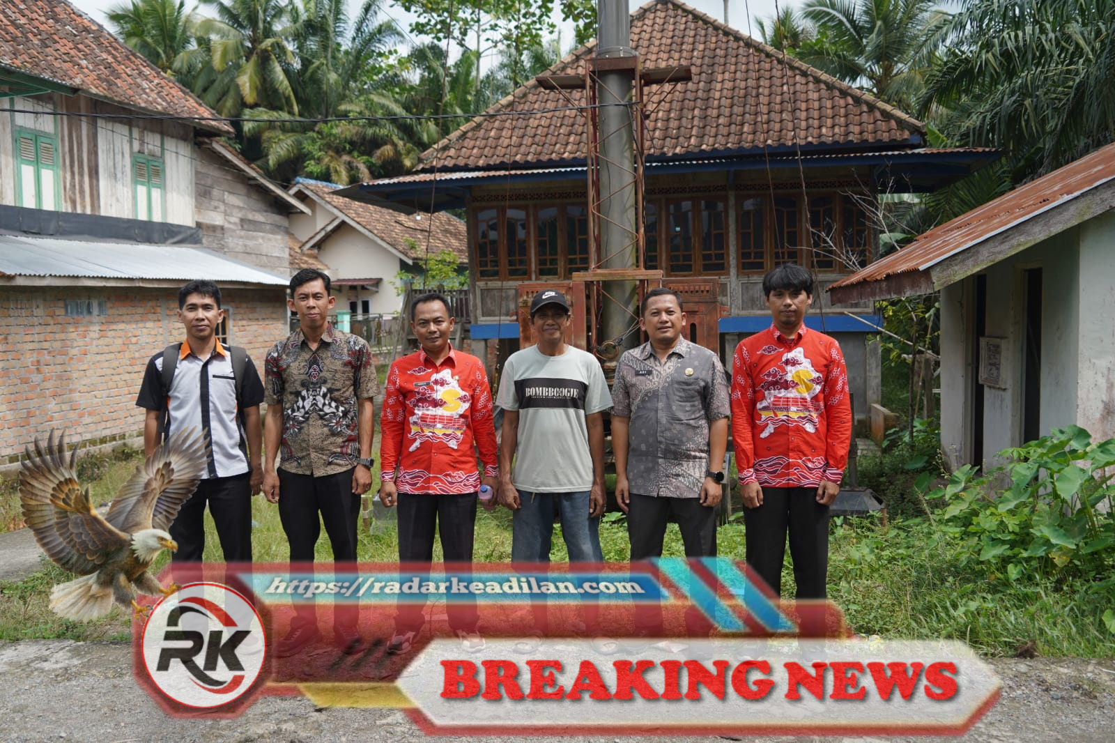 BTS Combat Hadir, Desa Kuripan OKI Akhirnya Merdeka Sinyal 4G