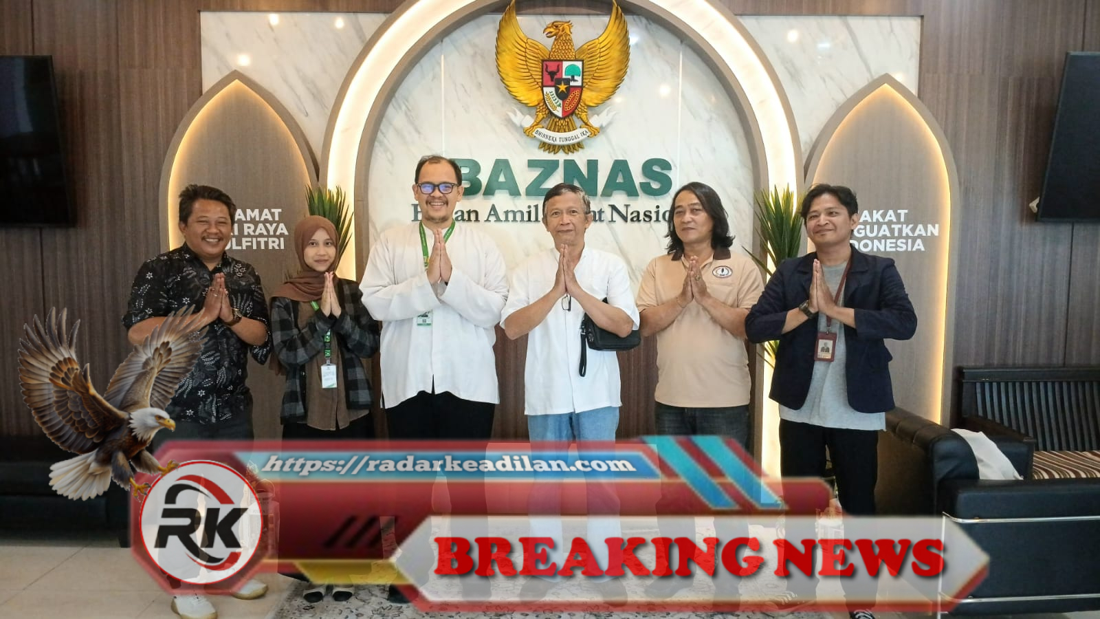 SWI Jajaki Kerjasama Strategis Dengan BAZNAS RI