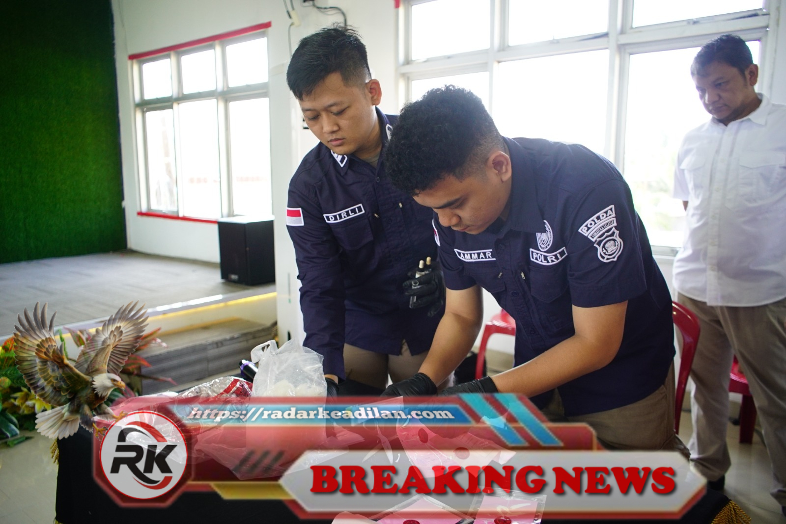 Polres OKI Musnahkan Satu Kilogram Sabu Pastikan Barang Bukti Tidak Beredar