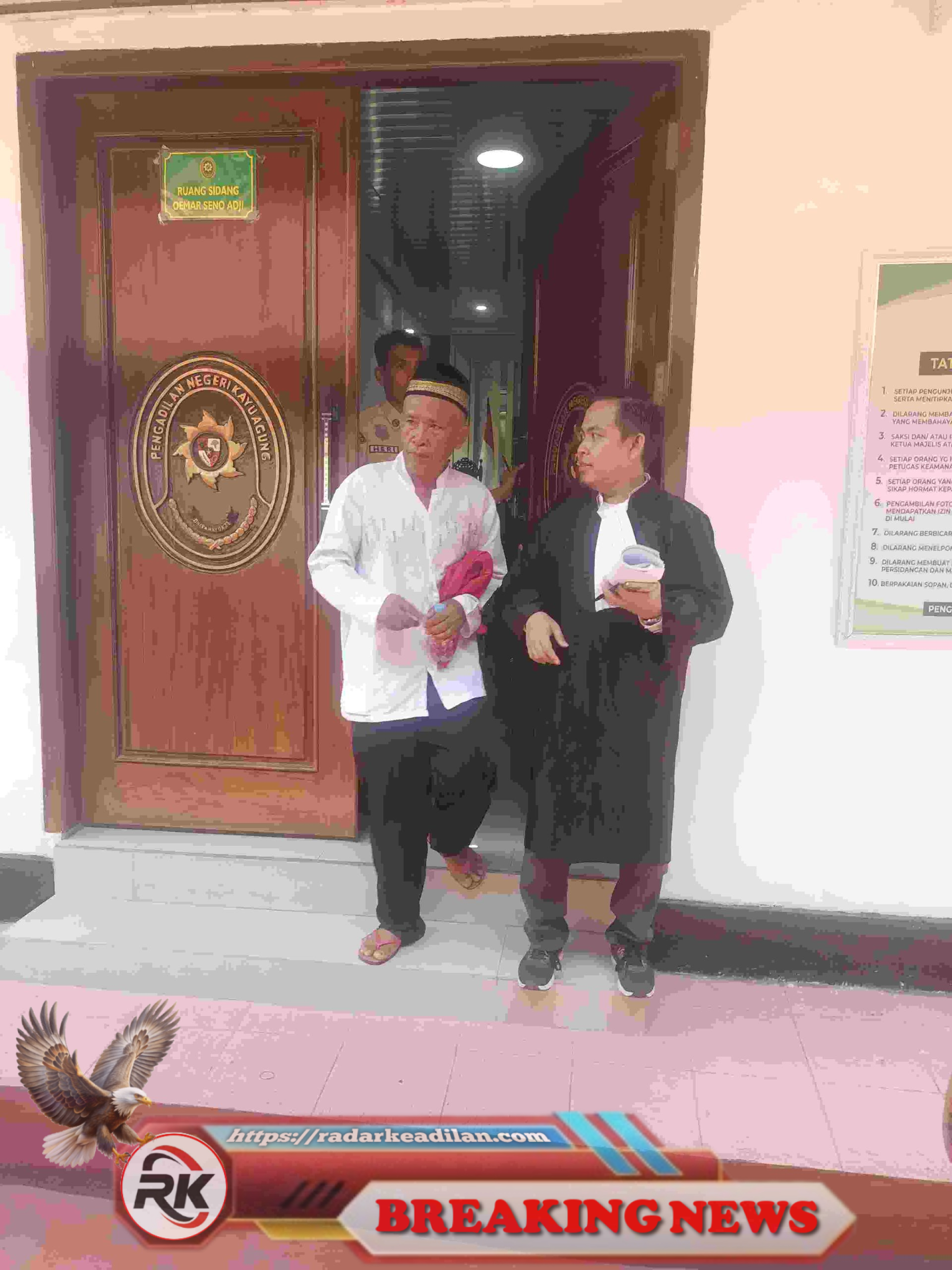 Terdakwa Pelecehan Anak Di Kayuagung Divonis Tuntutan 8 Tahun Penjara