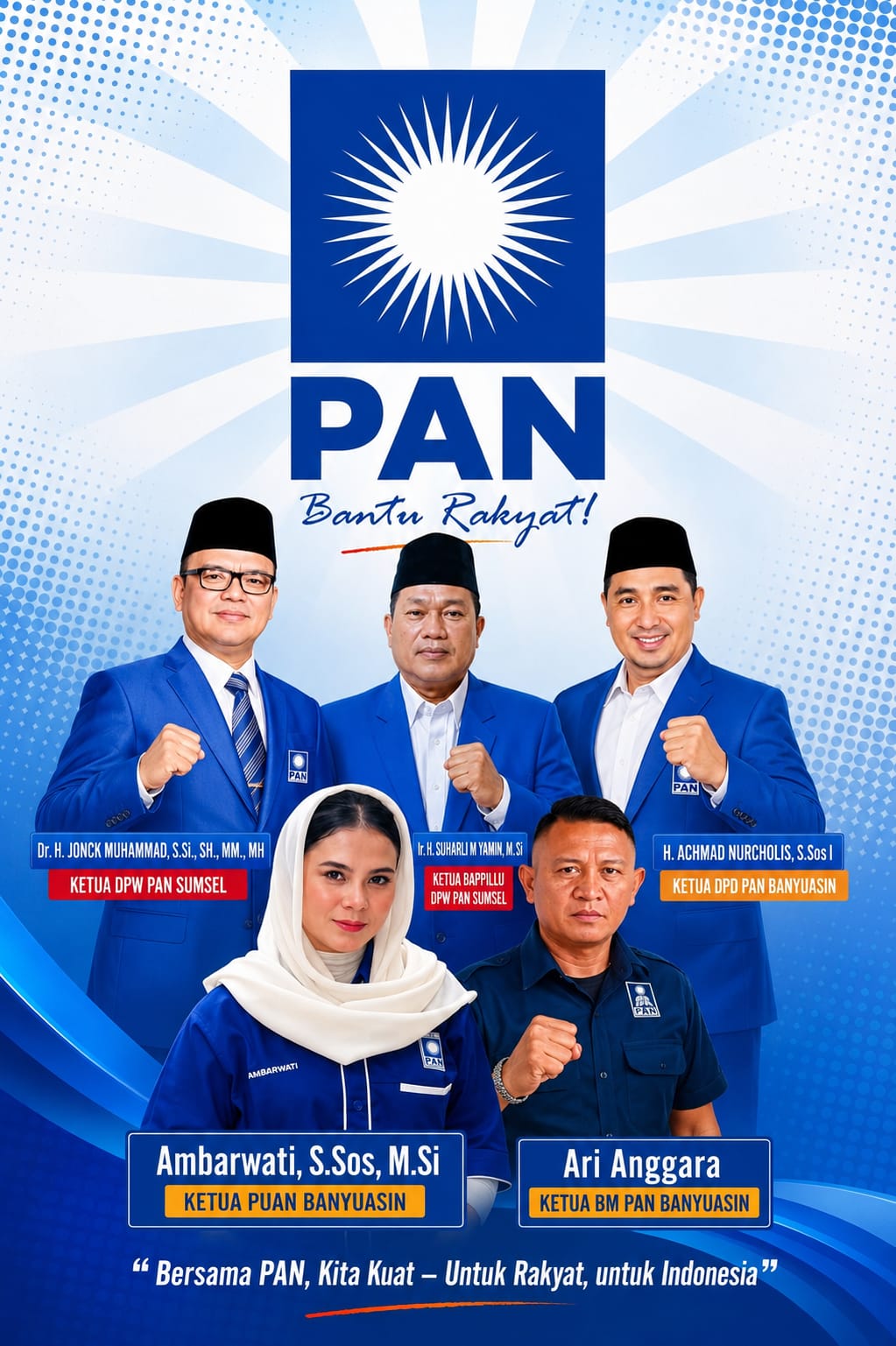 Pembentukan Organisasi Sayap Partai PAN Banyuasin Perkuat Konsolidasi Hingga Ke Tingkat Akar Rumput