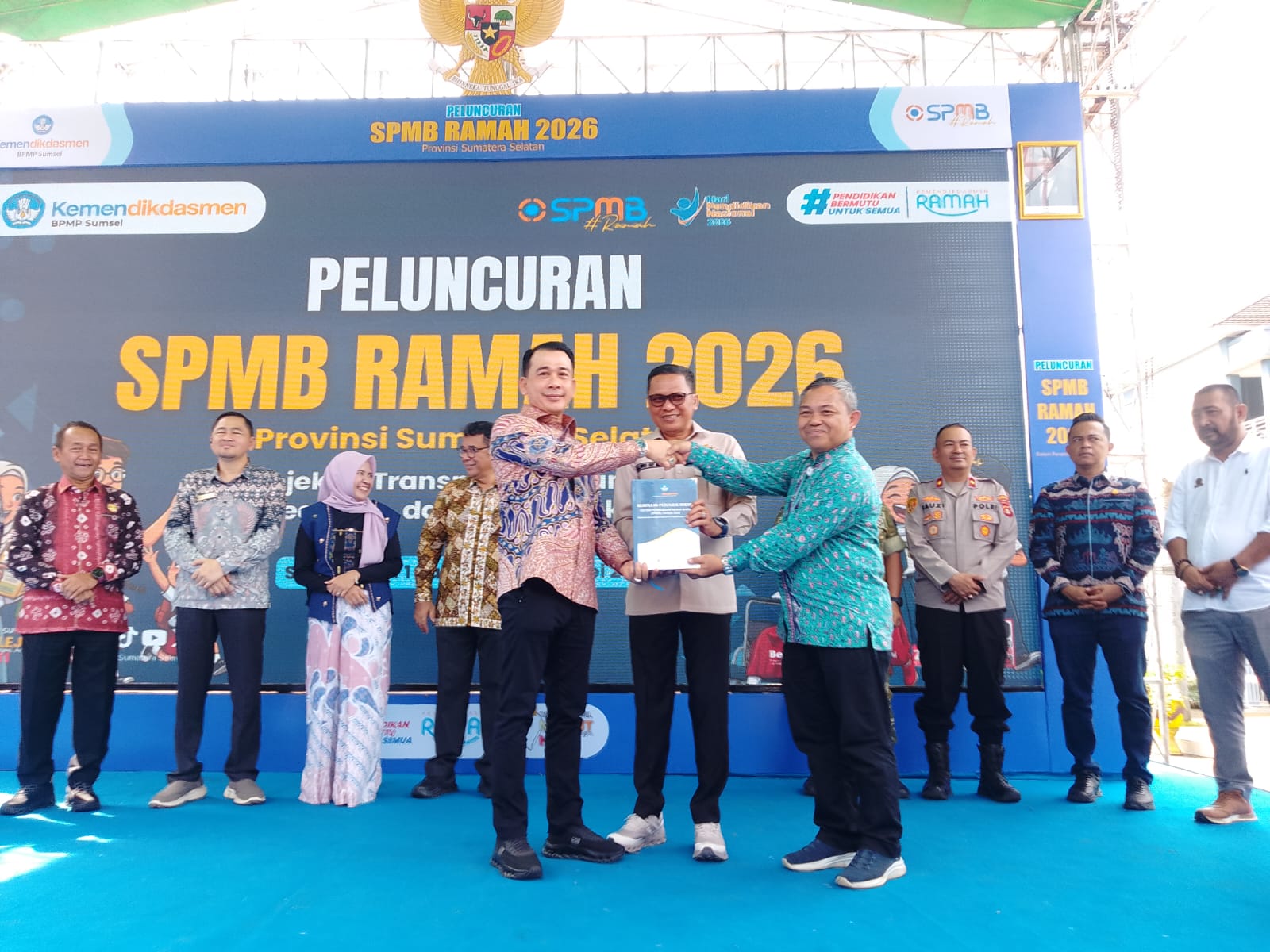 SPMB Ramah 2026 Sumsel Diluncurkan: Transparan, Diawasi Ketat, Bebas Kecurangan