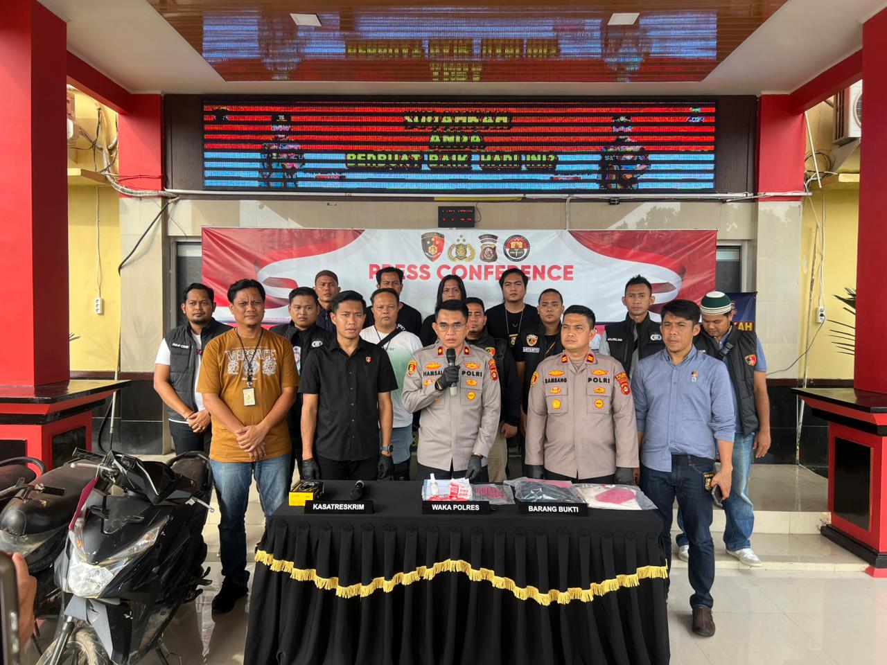 Polres OKI Ungkap Kasus Pembegalan Viral di Mesuji Raya, Satu Pelaku Diamankan dan Barang Bukti Disita
