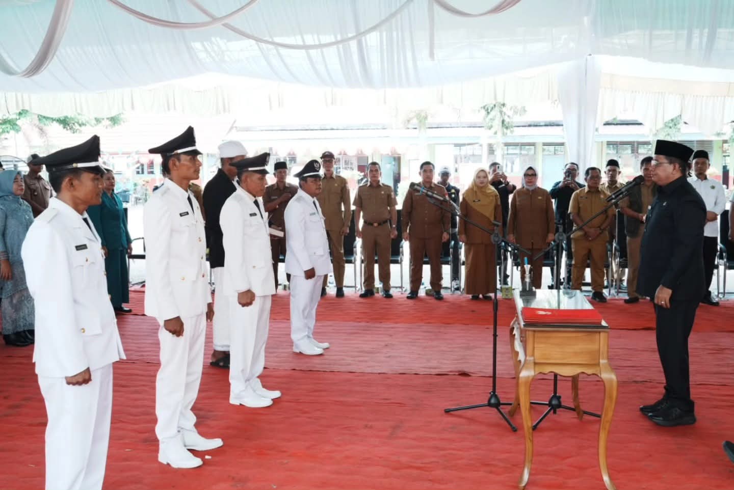 Pelantikan 4 Kepala Desa PAW di Banyuasin: Momentum Perkuat Tata Kelola Pemerintahan dan Percepat Pembangunan Desa