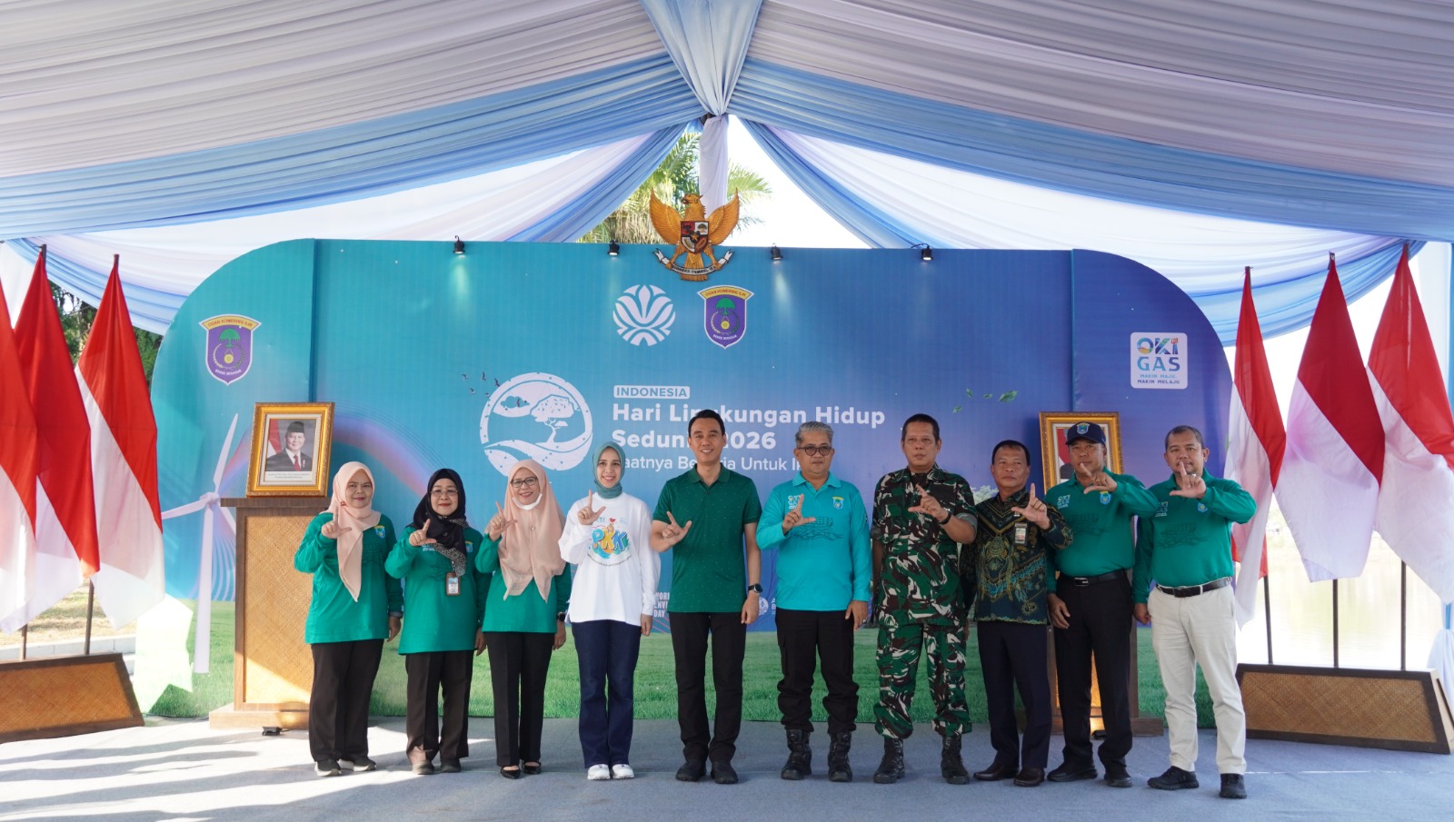 Gerakan Bersih Lingkungan Kota Kayuagung: Ribuan Warga Bersatu Jaga Sungai Komering dan Antisipasi Dampak Perubahan Iklim