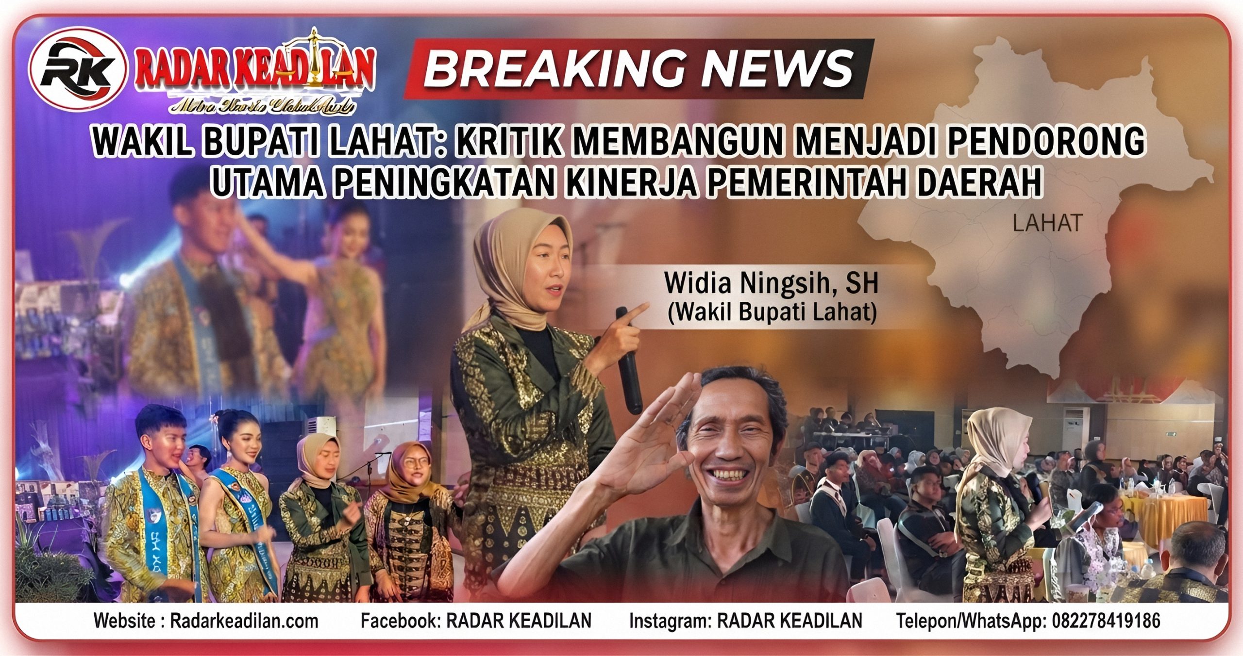 Wakil Bupati Lahat: Kritik Membangun Menjadi Pendorong Utama Peningkatan Kinerja Pemerintah Daerah