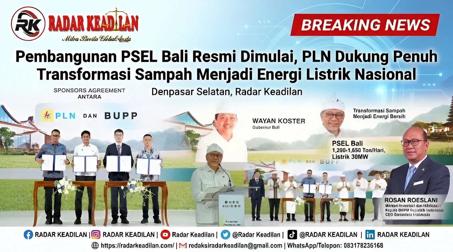 Pembangunan PSEL Bali Resmi Dimulai, PLN Dukung Penuh Transformasi Sampah Menjadi Energi Listrik Nasional