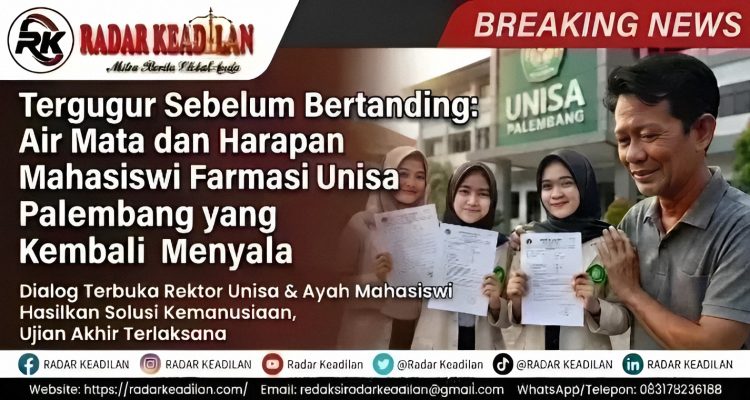 Tergugur Sebelum Bertanding: Air Mata dan Harapan Mahasiswi Farmasi Unisa Palembang yang Kembali Menyala