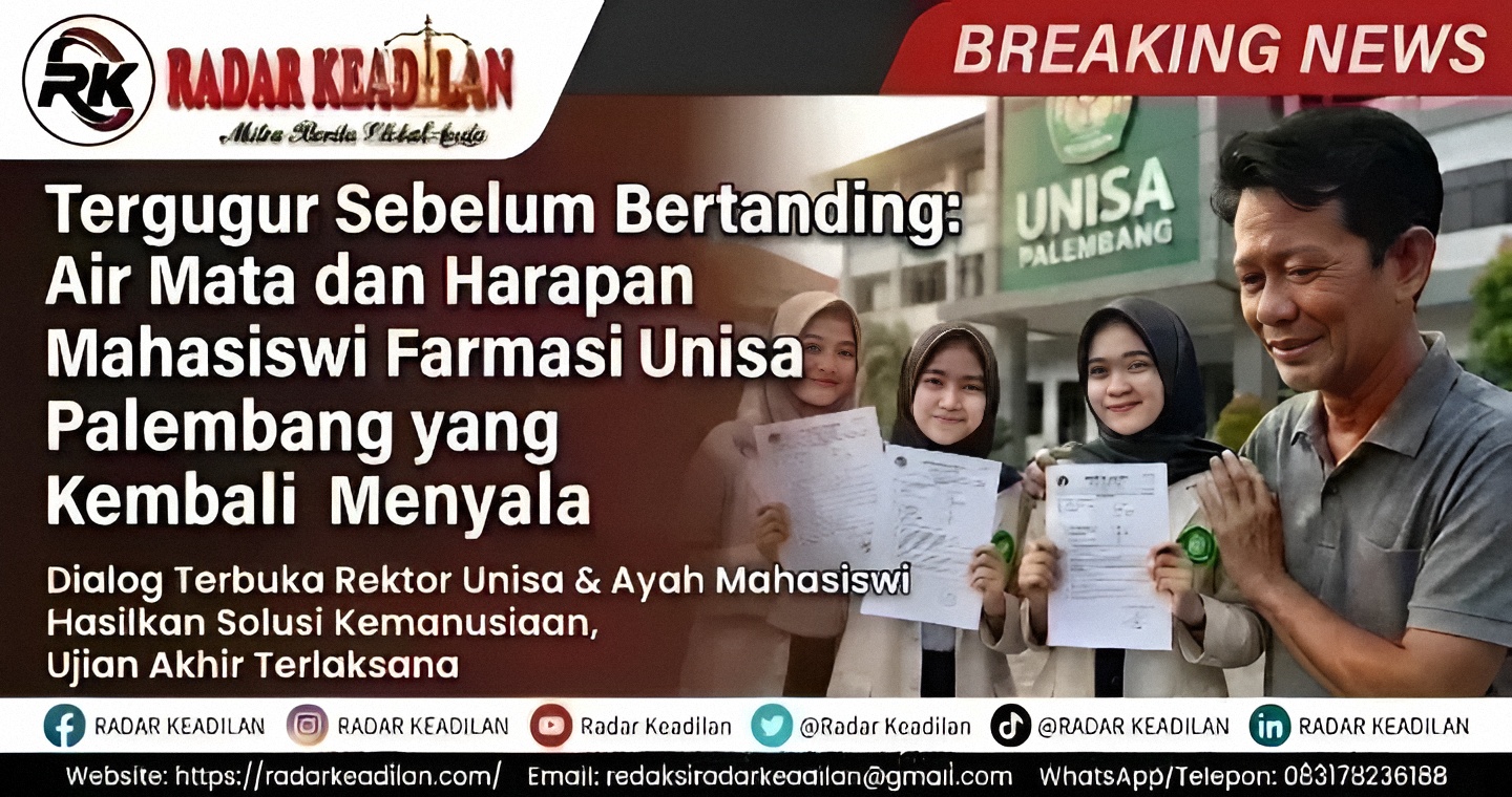 Tergugur Sebelum Bertanding: Air Mata dan Harapan Mahasiswi Farmasi Unisa Palembang yang Kembali Menyala