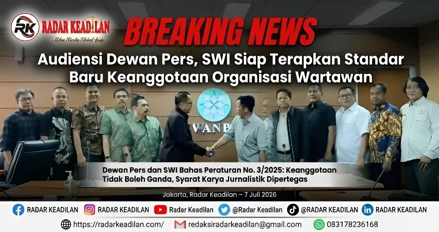 Audiensi Dewan Pers, SWI Siap Terapkan Standar Baru Keanggotaan Organisasi Wartawan