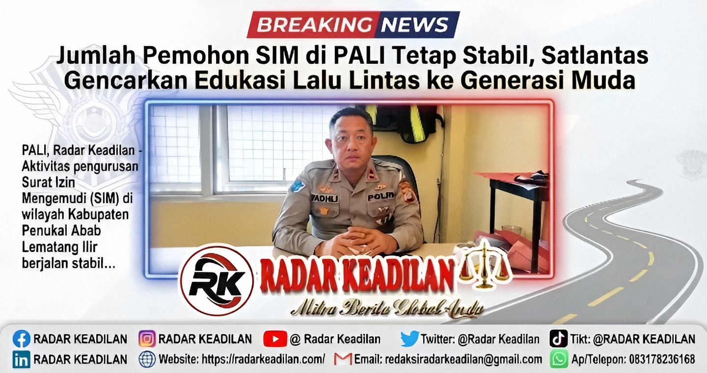 Jumlah Pemohon SIM di PALI Tetap Stabil, Satlantas Gencarkan Edukasi Lalu Lintas ke Generasi Muda