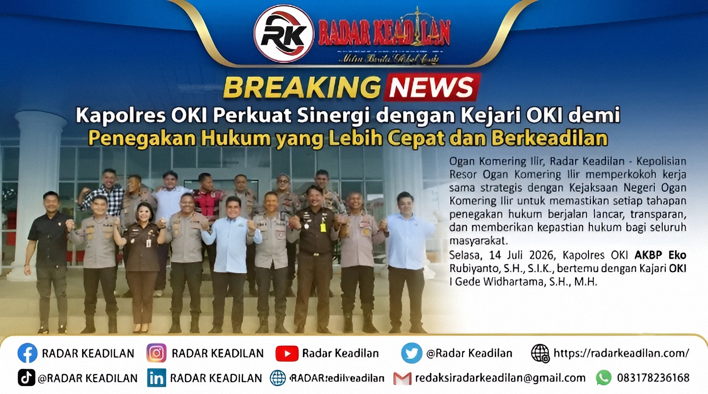 Kapolres OKI Perkuat Sinergi dengan Kejari OKI demi Penegakan Hukum yang Lebih Cepat dan Berkeadilan