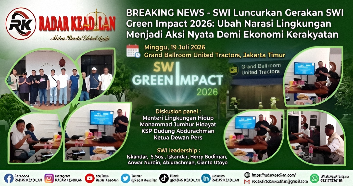 SWI Luncurkan Gerakan SWI Green Impact 2026: Ubah Narasi Lingkungan Menjadi Aksi Nyata Demi Ekonomi Kerakyatan