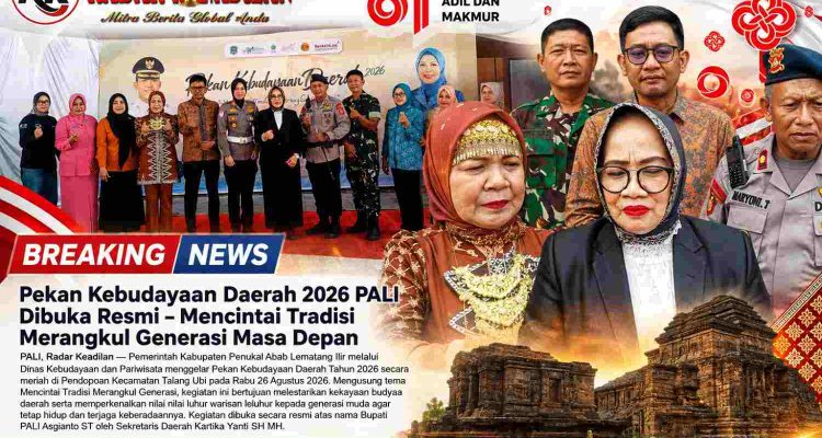 Pekan Kebudayaan Daerah 2026 PALI Dibuka Resmi – Mencintai Tradisi Merangkul Generasi Masa Depan