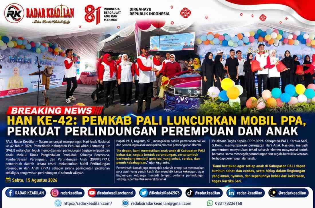 HAN ke-42: Pemkab PALI Luncurkan Mobil PPA, Perkuat Perlindungan Perempuan dan Anak